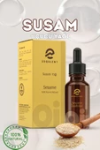 Esqulent %100 Saf Soğuk Sıkım Susam Yağı Cildi Temizler Ve Derinlemesine Besler Saçı Besler thumbnail 1