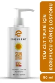Esqulent Yüksek Korumalı Güneş Losyonu Spf 50 Cildinizin Uva / Uvb Güneş Işınlarına Karşı Korur - 1