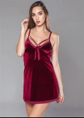 Shopidik 288 Kadife Gecelik - 1