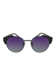 Burlington    Mod.5355 C.82 Ekartman 52-18 Siyah Gri Kadın Güneş Gözlüğü - 1
