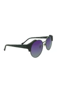 Burlington    Mod.5355 C.82 Ekartman 52-18 Siyah Gri Kadın Güneş Gözlüğü - 2