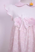 Babydola Kız Bebek Bayramlık Çiçekli Elbise 15223 - 3