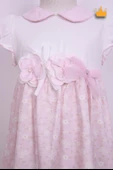 Babydola Kız Bebek Bayramlık Çiçekli Elbise 15223 - 2