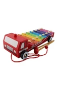 Ahşap Ambulans Ksilofon 8 Notalı Müzik Aleti - 1