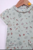 Babydola %100 Pamuk Kız Bebek Tulum Bayramlık 12049 - 10