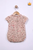 Babydola %100 Pamuk Kız Bebek Tulum Bayramlık 12049 - 7