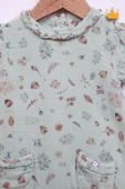 Babydola %100 Pamuk Kız Bebek Tulum Bayramlık 12049 - 11