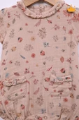 Babydola %100 Pamuk Kız Bebek Tulum Bayramlık 12049 - 3