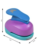 Kamei Şekilli Delgeç Kelebek 3.8 cm KM8815 - 2