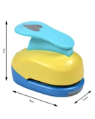 Kamei Şekilli Delgeç Kalp İnce 3.8 cm KM8815 thumbnail 2