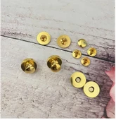 14mm TROKLU Çanta Mıknatısı 10 Takım Deri El Aleti - 5