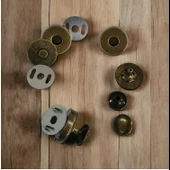 14mm TROKLU Çanta Mıknatısı 10 Takım Deri El Aleti - 8