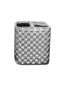 Primanova Vivyen Seramik Diş Fırçalık Gümüş - 1