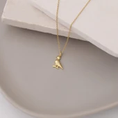 925 Ayar Gümüş Ördek kolye thumbnail 2