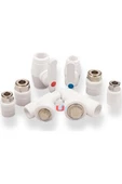 Emirplast Kombi Alt bağlantı montaj seti düz pp 8`li Paket - 4