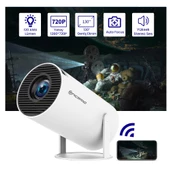 NPO NP315Plus 4K Android11 BT5.0 Wifi6 200ANSI Lümen IOS/Android Taşınabilir Akıllı LED Projeksiyon - 3
