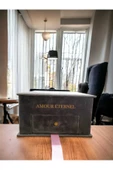 LeylArt Home Takı Organizeri- Aynalı Çekmeceli Hediye Kutusu- Makyaj Organizeri- Anneler Günü Hediyesi - 3