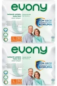 EVONY,Hasta Bezi Yetişkin Bel Bantlı Tekstil Yüzey L-büyük Boy 60 Adet (2pk*30) - 1