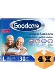 MEDİKAL MERT,Goodcare Belbantlı Büyük Boy (L) Hasta Bezi 30'lu 4 Adet - 1