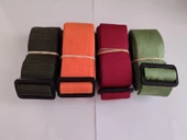 Haki Yeşil, Turuncu, Bordo ve Su Yeşili Renk Valiz Kemeri 4 Cm toplam 4 Adet thumbnail 1