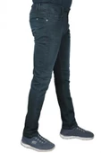 Cazador Parker Denim Erkek Kot Pantolon Slim Fit  0717 Mavi - 2