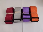 Bordo, Gri, Mor Ve Turuncu Renk Valiz Kemeri 4 Cm toplam 4 Adet thumbnail 1