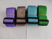 Mor, Bej, Turkuaz ve Yeşil Renk Valiz Kemeri 4 Cm toplam 4 Adet - 1