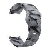 Galaxy Watch 6 44mm  KRD-116 20mm Futbol Desenli Spor Tasarımlı Silikon Kordon thumbnail 8