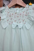 Babydola %100 Pamuk Kız Bebek Tulum Bayramlık 15080 - 2