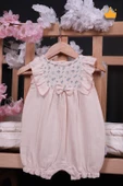 Babydola %100 Pamuk Kız Bebek Tulum Bayramlık 15080 - 6