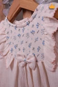 Babydola %100 Pamuk Kız Bebek Tulum Bayramlık 15080 - 8