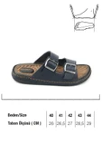Gezer 11652 Ortopedik Rahat Taban Ayarlanabilir Erkek Terliği thumbnail 4
