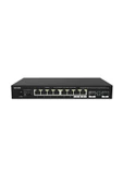 Tenda Tem2010f 8 Port 100-1000-2500 Mbps 2 Port Sfp Switch Çelik Kasa Rack Mount - 1