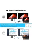 Omars Type-C to 3USB 3.0 HDMI RJ45 HDMI PD Micro SD/SD VGA - 4