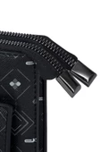 Kadın Basic Clutch Çanta Monogram Desen Siyah Gri (4034SG) 214031 - 9