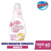 Bingo Soft Konsantre Çamaşır Yumuşatıcısı Manolya 1440 ml X 6 Adet - 2