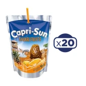Capri - Sun Safari Meyve Suyu 200 ml x 20 Adet - 1