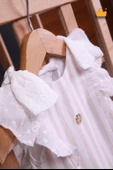 Babydola Kız Bebek Çizgili Tulum Bayramlık 15010 - 4
