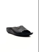 Bento 16007 Kalın Lazer İşlemeli Anatomik Günlük Terlik - 6