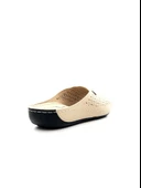 Bento 16007 Kalın Lazer İşlemeli Anatomik Günlük Terlik - 3