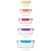 Joseph Joseph 81081 Nest Lock 5 Parça Saklama Kabı Seti - Çok Renkli - 2