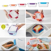 Joseph Joseph 81081 Nest Lock 5 Parça Saklama Kabı Seti - Çok Renkli - 3