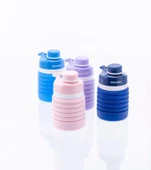 SİLİCOLİFE AKORDİYON KATLANABİLİR SİLİKON SU MATARASI SL-062 thumbnail 10