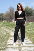 Yazlık Günlük Şalvar Kadın Pantolon - 1