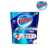 Bingo Akıllı Kapsül Pro Bulaşık Makinesi Deterjanı Tableti 50'li - 2