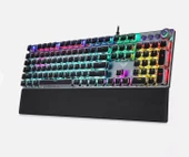 TechTic Aula F2088 Mekanik Klavye Makro Tuşlu Rgb Oyun Klavyesi Mavi Switch Gökkuşağı Aydınlatmalı thumbnail 1