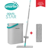 SMARTER AQUA STAR TEMİZLİK SETİ + YEDEK TABLET MOP PASPAS - 1