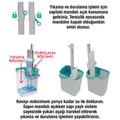 SMARTER AQUA STAR TEMİZLİK SETİ + YEDEK TABLET MOP PASPAS - 5