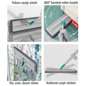 SMARTER AQUA STAR TEMİZLİK SETİ + YEDEK TABLET MOP PASPAS - 3