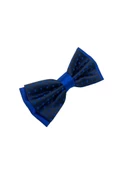 Brianze Saks Mavi Noktalı Lacivert Papyon thumbnail 2